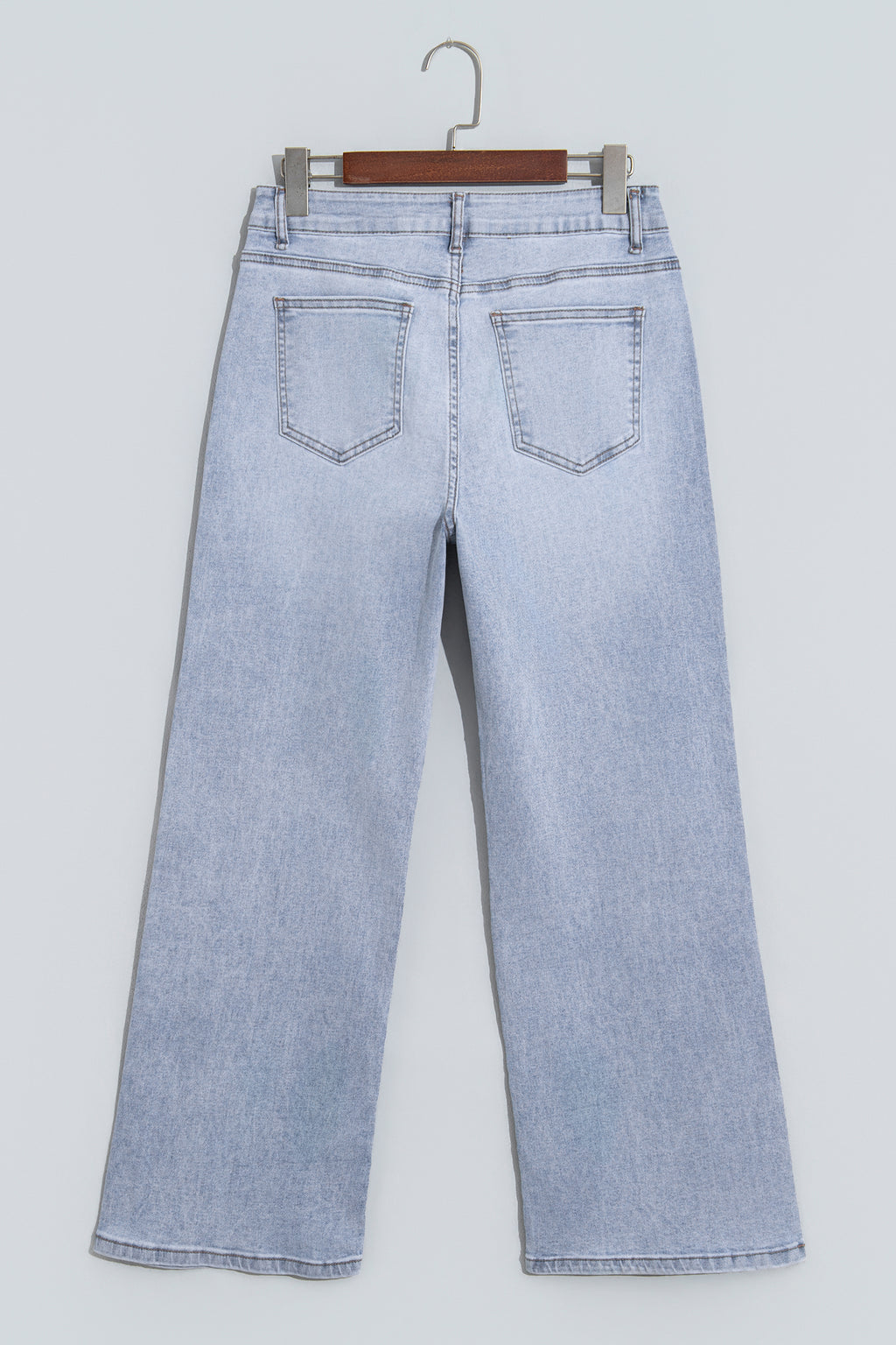 Beau Blue Sparkle Detail Western Casual Shift Jeans